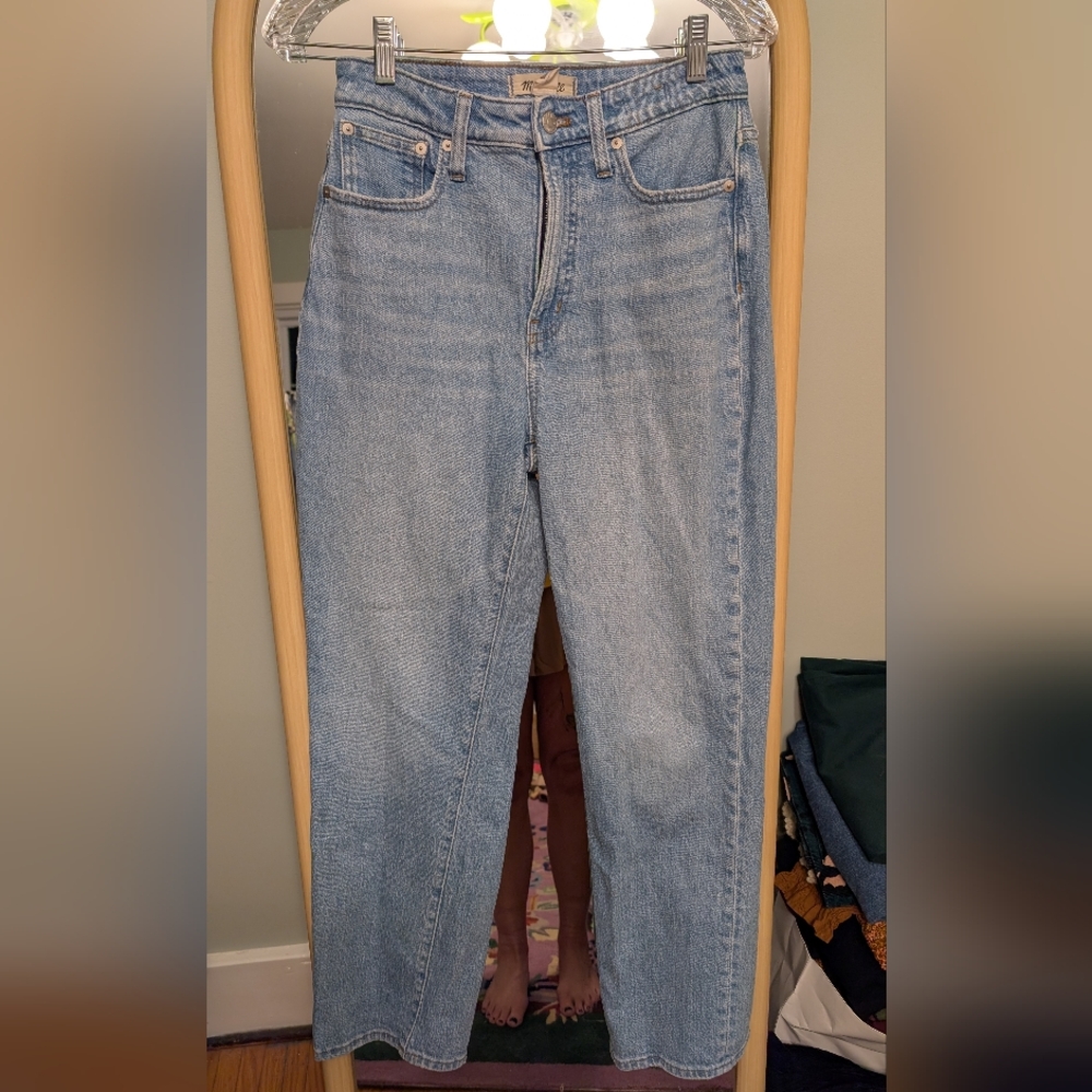 Madewell Curvy Perfect Vintage Straight Jeans